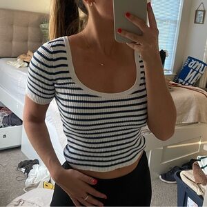 Striped Abercrombie Top
